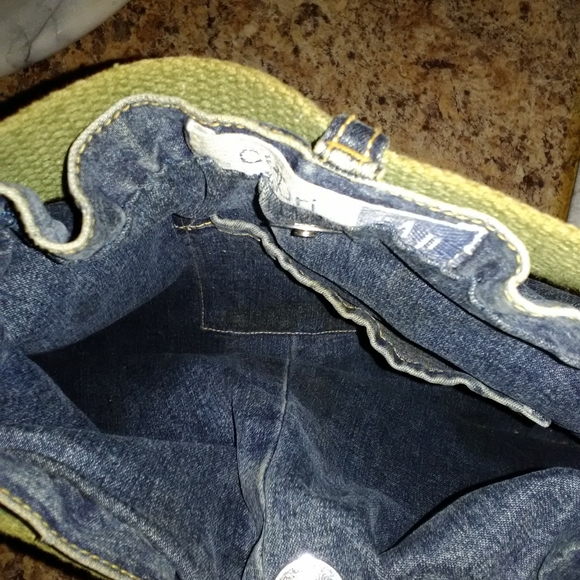 Hand made Gap bluejean shorts purse - Picture 5 of 6